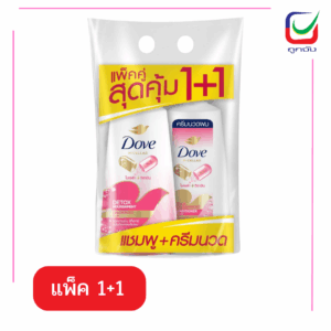 โดฟไมเซล่าแชมพู+ครีมนวด 380มล.ชมพู(1แถม1)